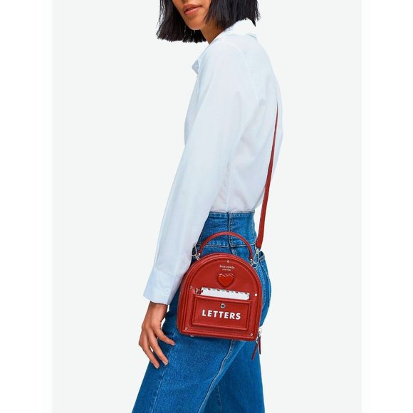 Kate Spade Yours Truly 3D Mailbox Love Letter Novelty Valentine Handbag Purse 💌 - Picture 2 of 12